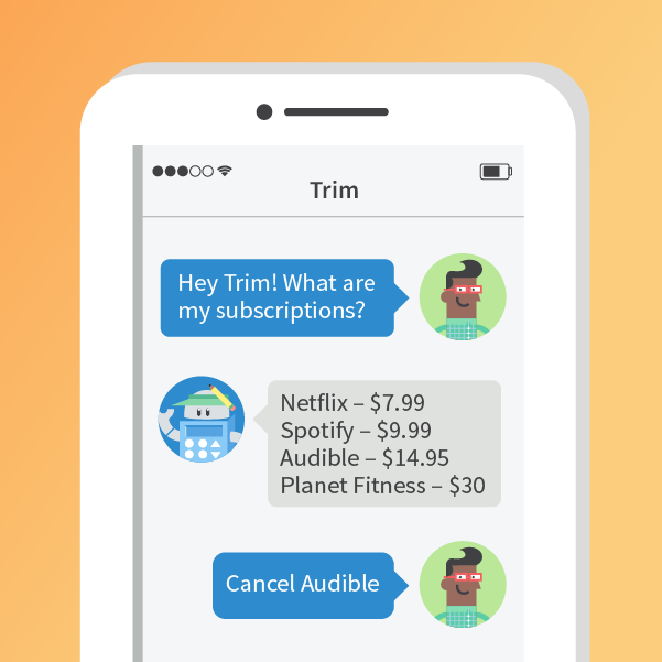 Trim subscriptions