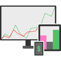 Platform discovery tool icon showing money-related platforms for all devices