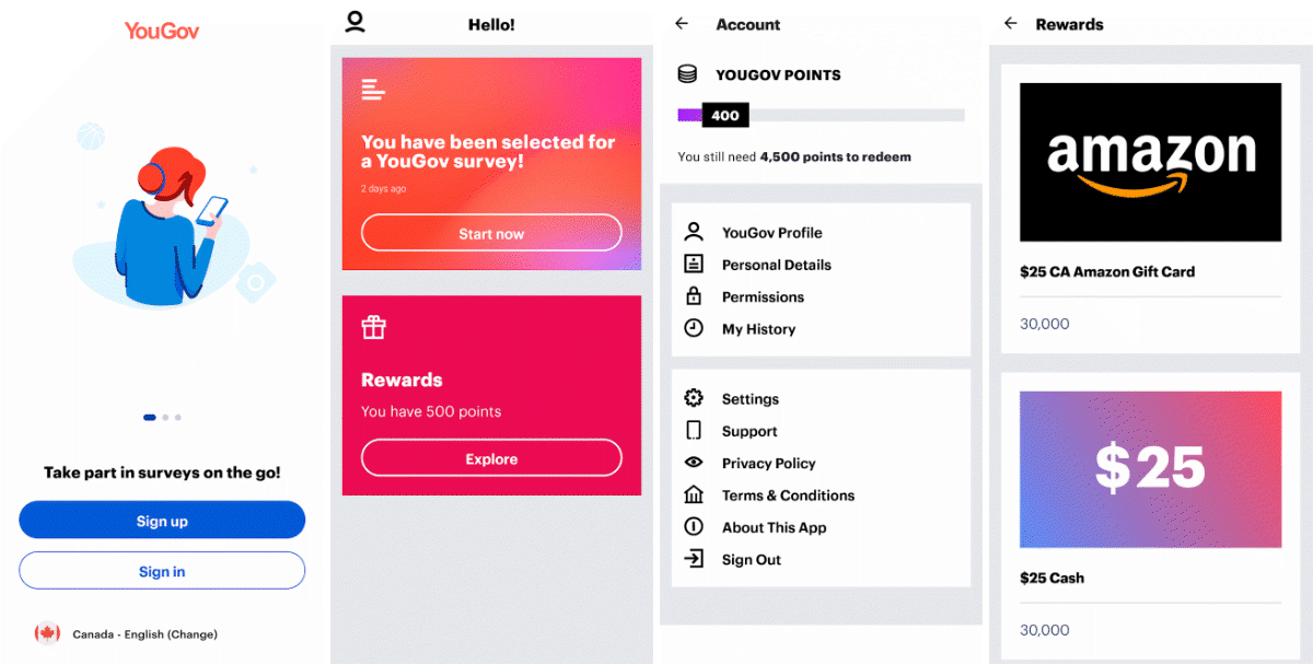 How the YouGov app works