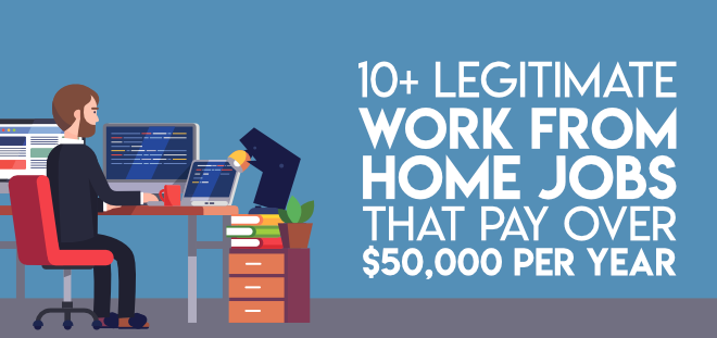 Legitimate work from home jobs