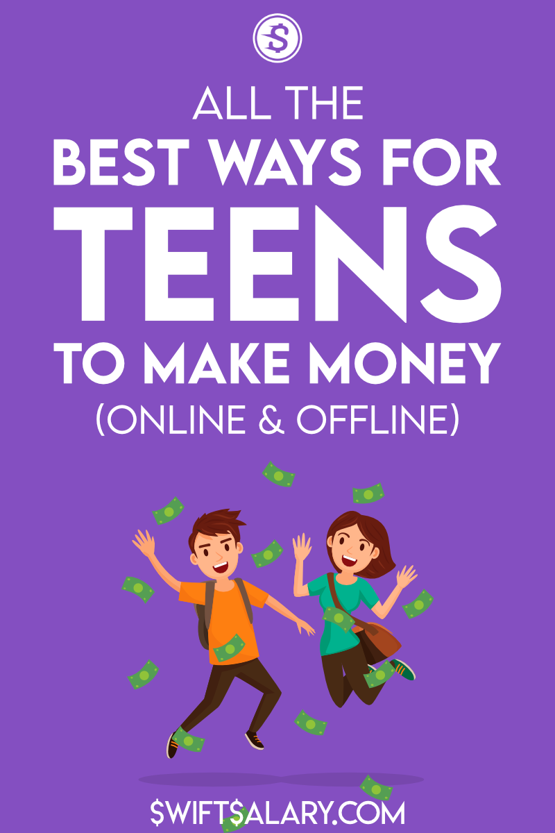 All the best ways for teens to make money (online & offline)