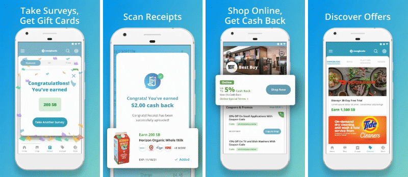 How the Swagbucks app works