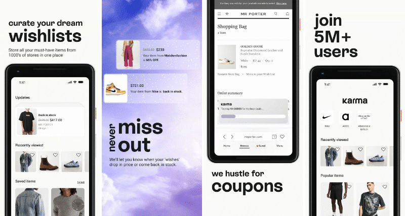 How the Karma app works