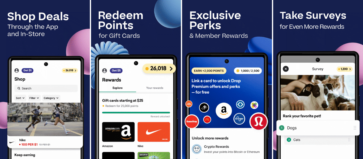 How the Drop app works