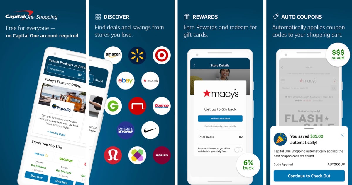 How the Capital One Shopping app works